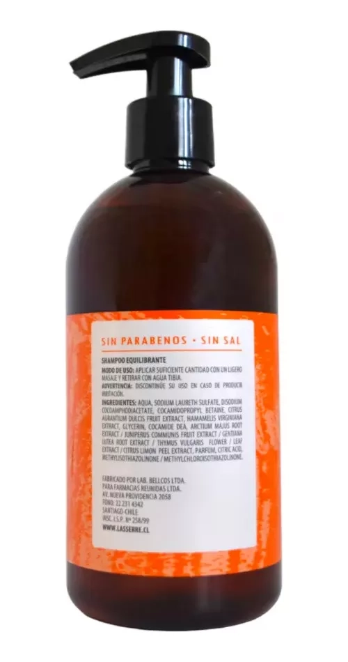 SHAMPOO CABELLO GRASO EQUILIBRANTE 350ML RESTAURA EL BRILLO - 2