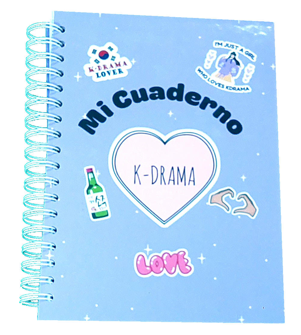 AGENDA, DIARIO, CUADERNO, BITACORA, SERIES DE K-DRAMA - 1