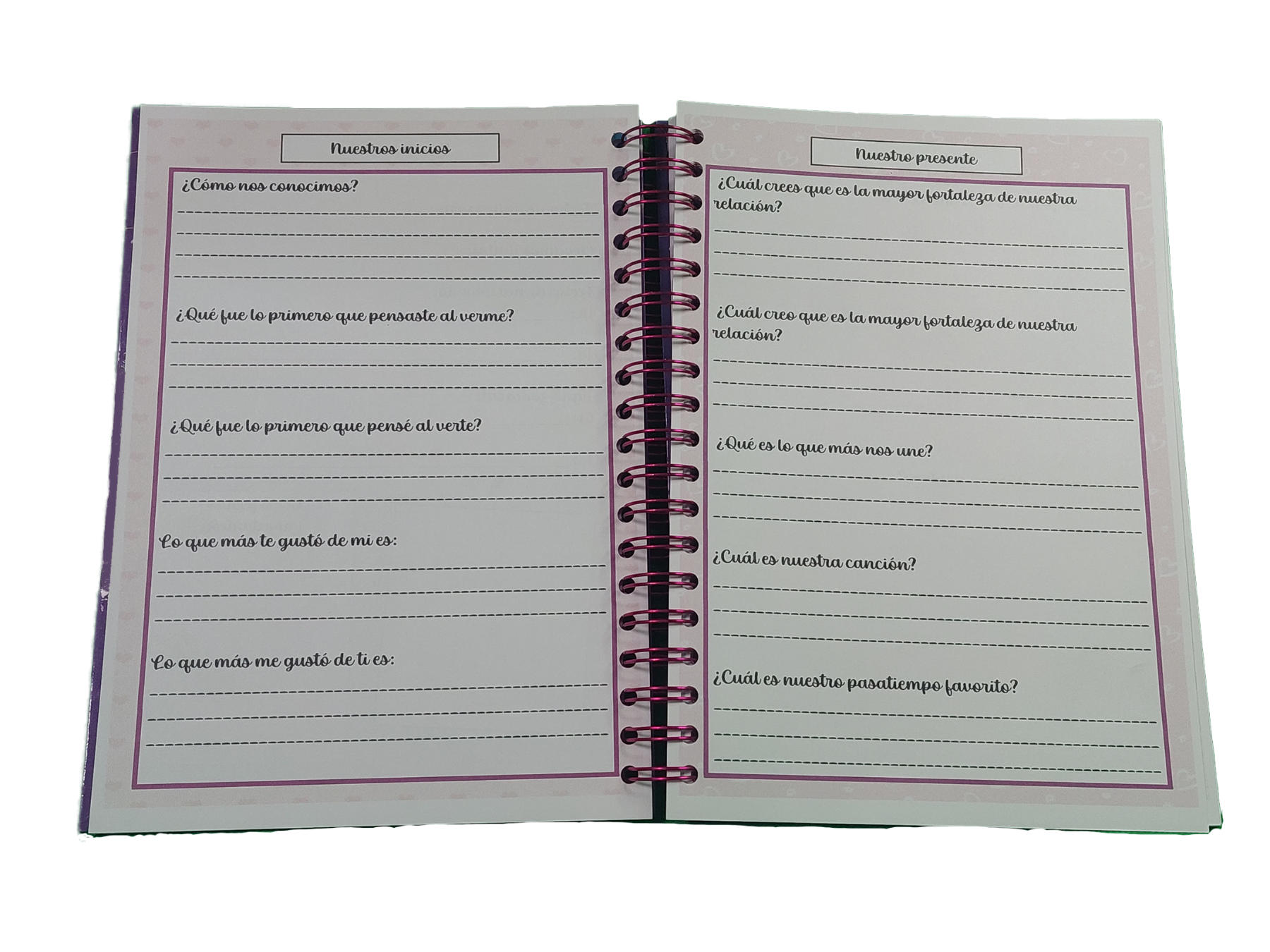 CUADERNO, BITÁCORA, DIARIO, AGENDA NUESTRAS 100 CITAS - 3