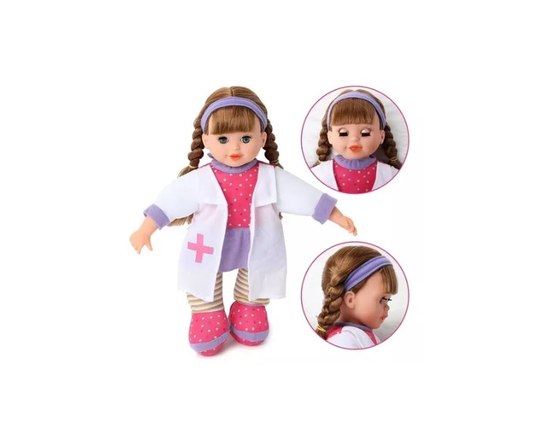 MUÑECA ROSADO DOCTORA BONNIE - 2
