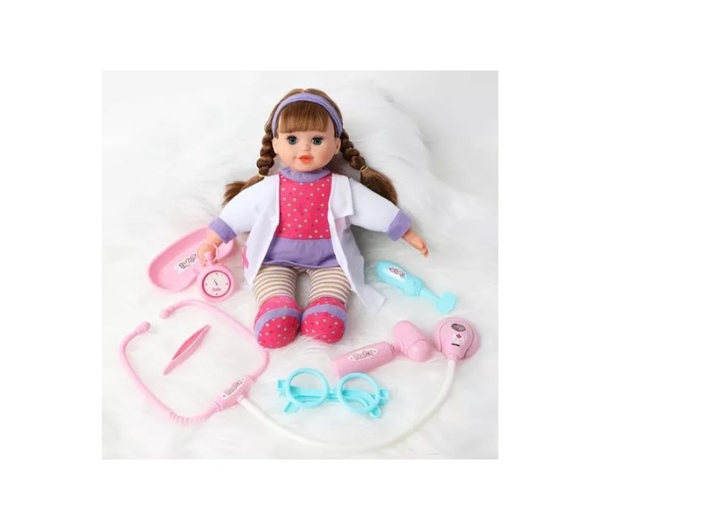 MUÑECA ROSADO DOCTORA BONNIE - 6