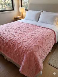 FRAZADA CON CHIPORRO 200X230CM - ROSADO - 2