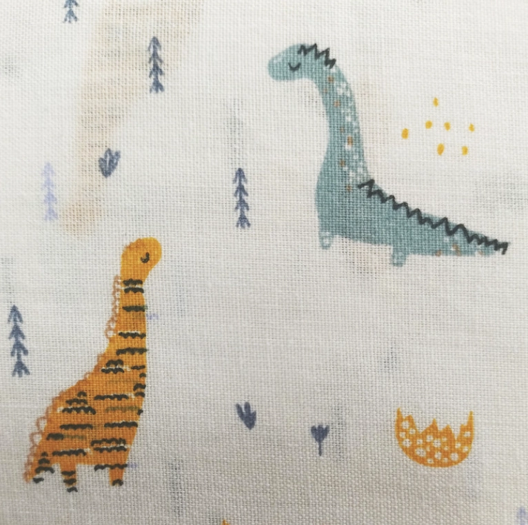 SABANAS NIÑO/A 1.5 PLAZAS 144 HILOS MODELO DINOSAURIO - 2