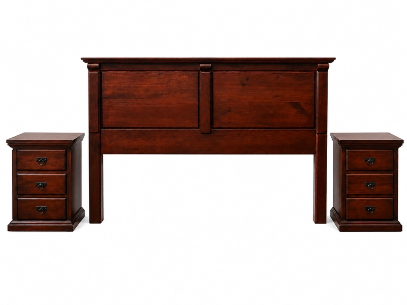 RESPALDO CAMA KING MUNICH COLOR CHOCOLATE HEIM STORE - 3