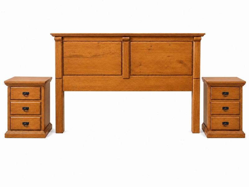RESPALDO CAMA KING MUNICH COLOR CARAMELO HEIM STORE - 3