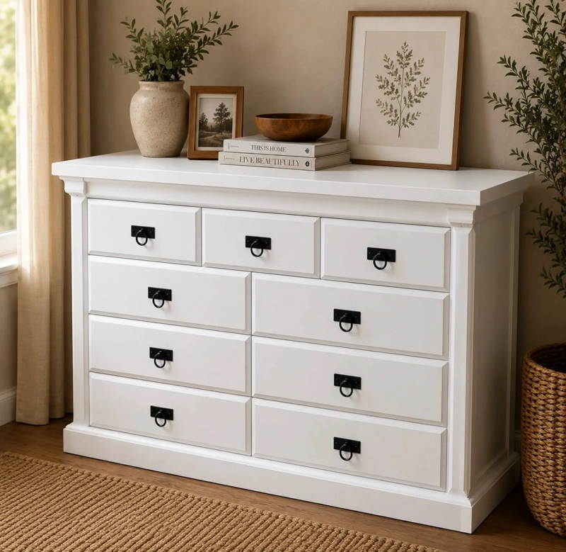 COMODA MUNICH 9 CAJONES BLANCO HEIM STORE - 2