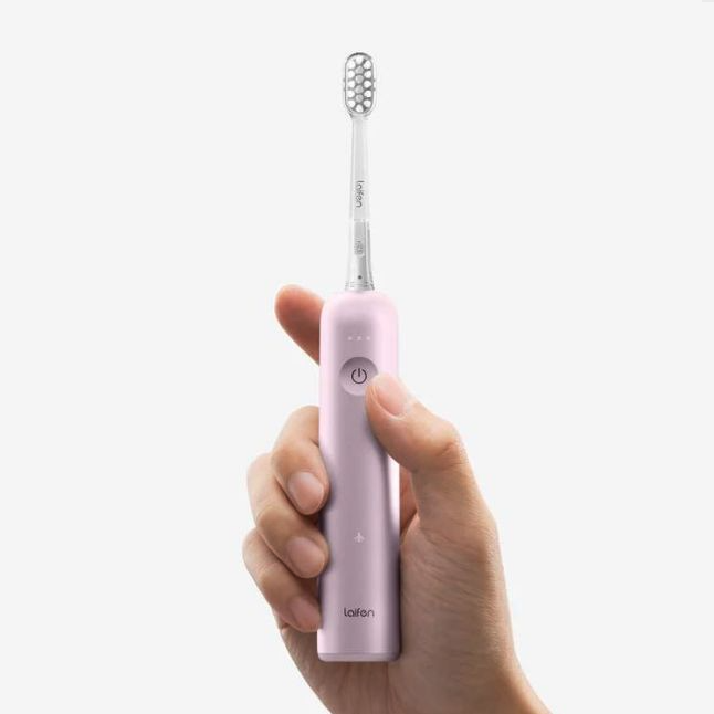 LAIFEN CEPILLO ELÉCTRICO WAVE ALUMINIUM ALLOY ROSADO - 1
