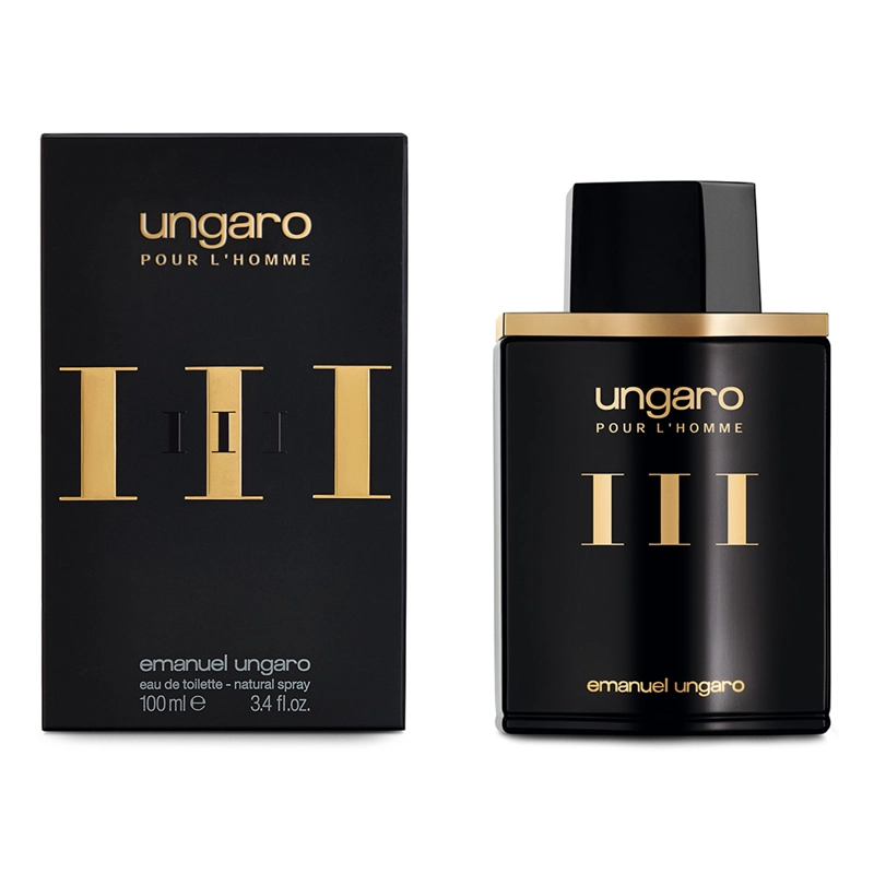 PERFUME UNGARO EMANUEL III HOMBRE EDT 100 ML - 3