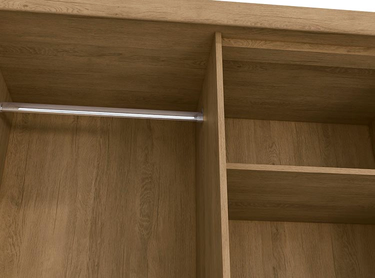 CLOSET RIPLEY HOME S453 4 PUERTAS 4 CAJONES CAFÉ CLARO - 3