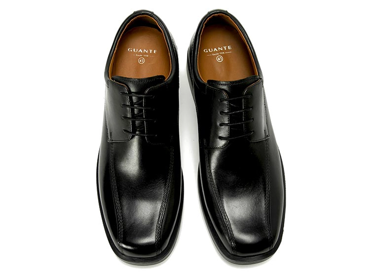 ZAPATOS CUERO HOMBRE GUANTE NEGRO - 4