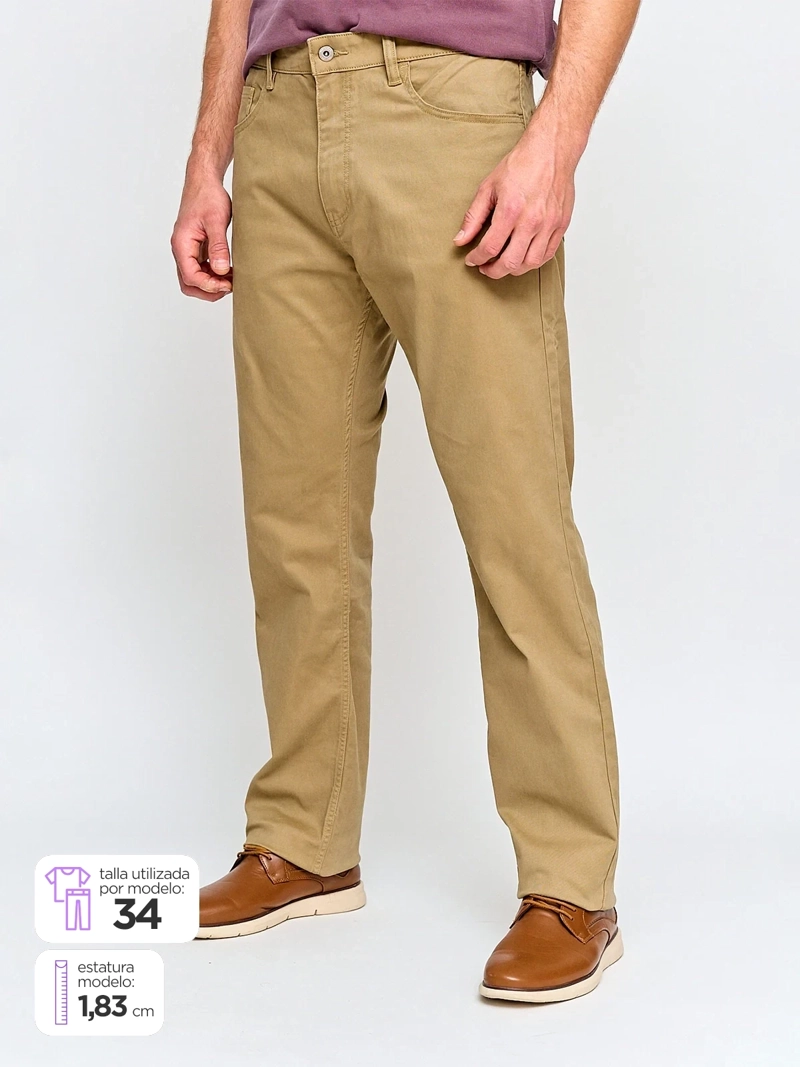PANTALÓN HOMBRE DOCKERS ALGODÓN - 1