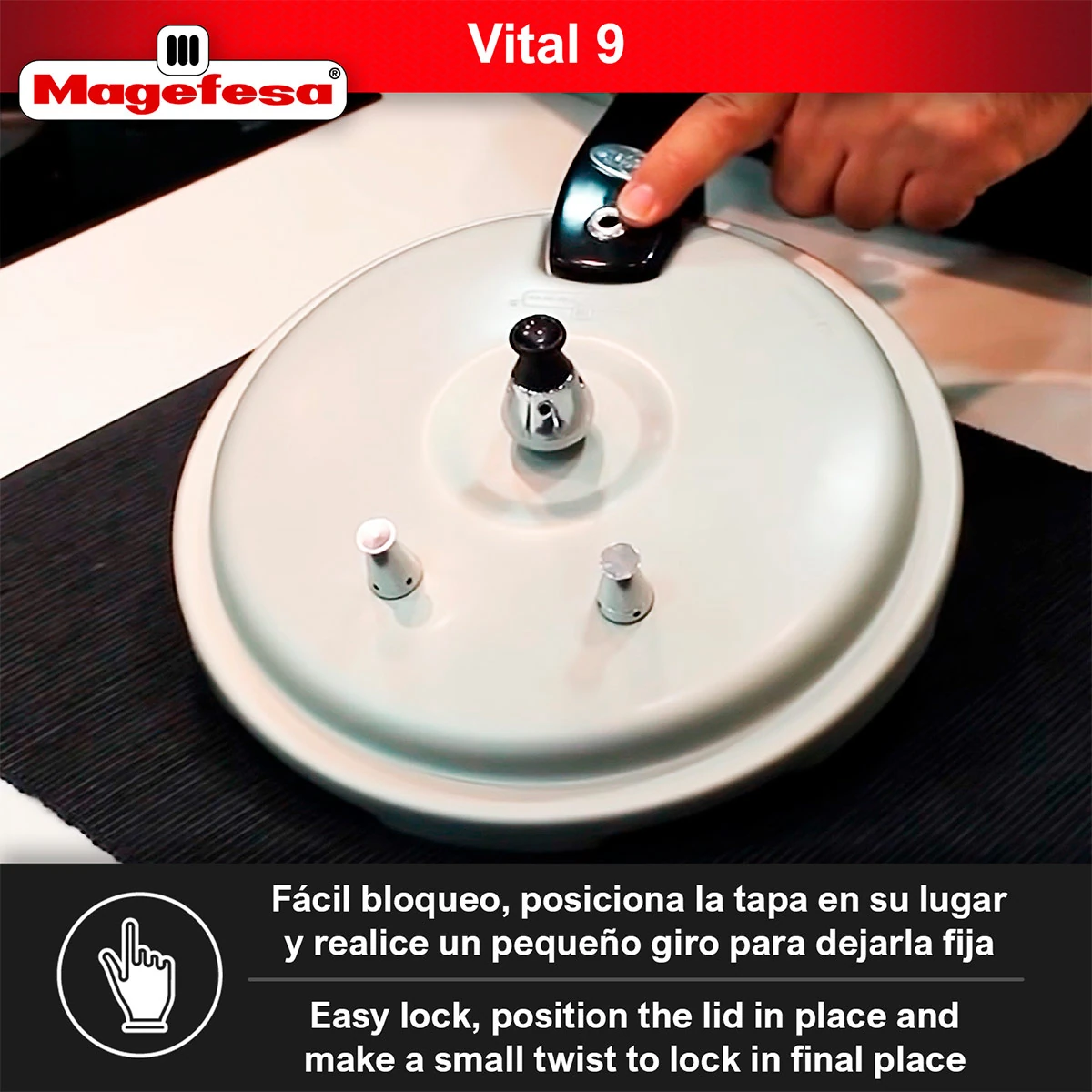 OLLA A PRESIÓN MAGEFESA VITAL 9 L - 4