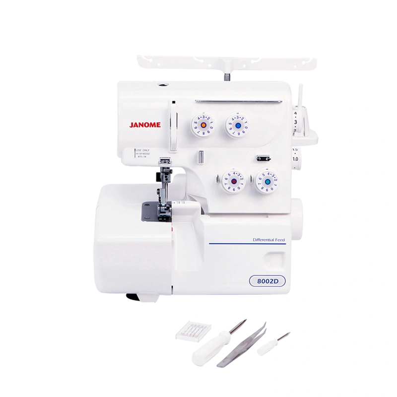 MAQUINA DE COSER OVERLOCK JANOME 8002D - 6