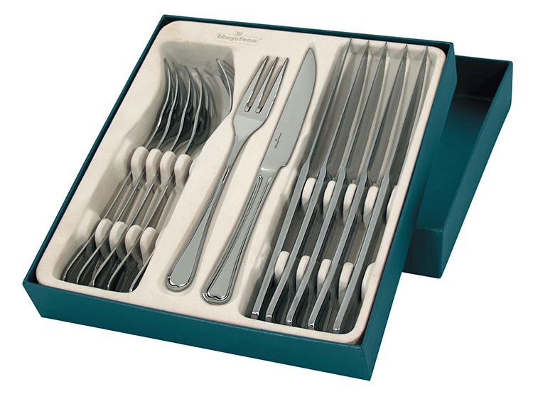 SET CUCHILLERIA MAGEFESA ASADOS 12 PIEZAS - 1
