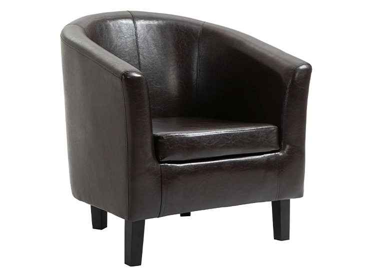 SILLON RIPLEY HOME PUNTO 1 CUERPO CHOCOLATE - 2