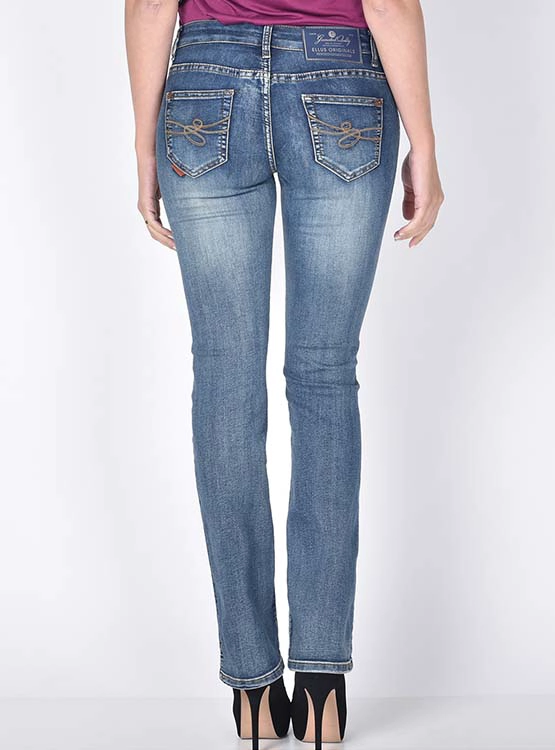 JEANS ALGODÓN REGULAR MUJER ELLUS - 3