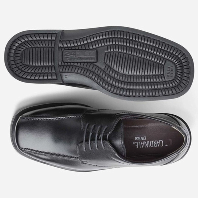 ZAPATOS HOMBRE CARDINALE CUERO TWISTER NEGRO - 4