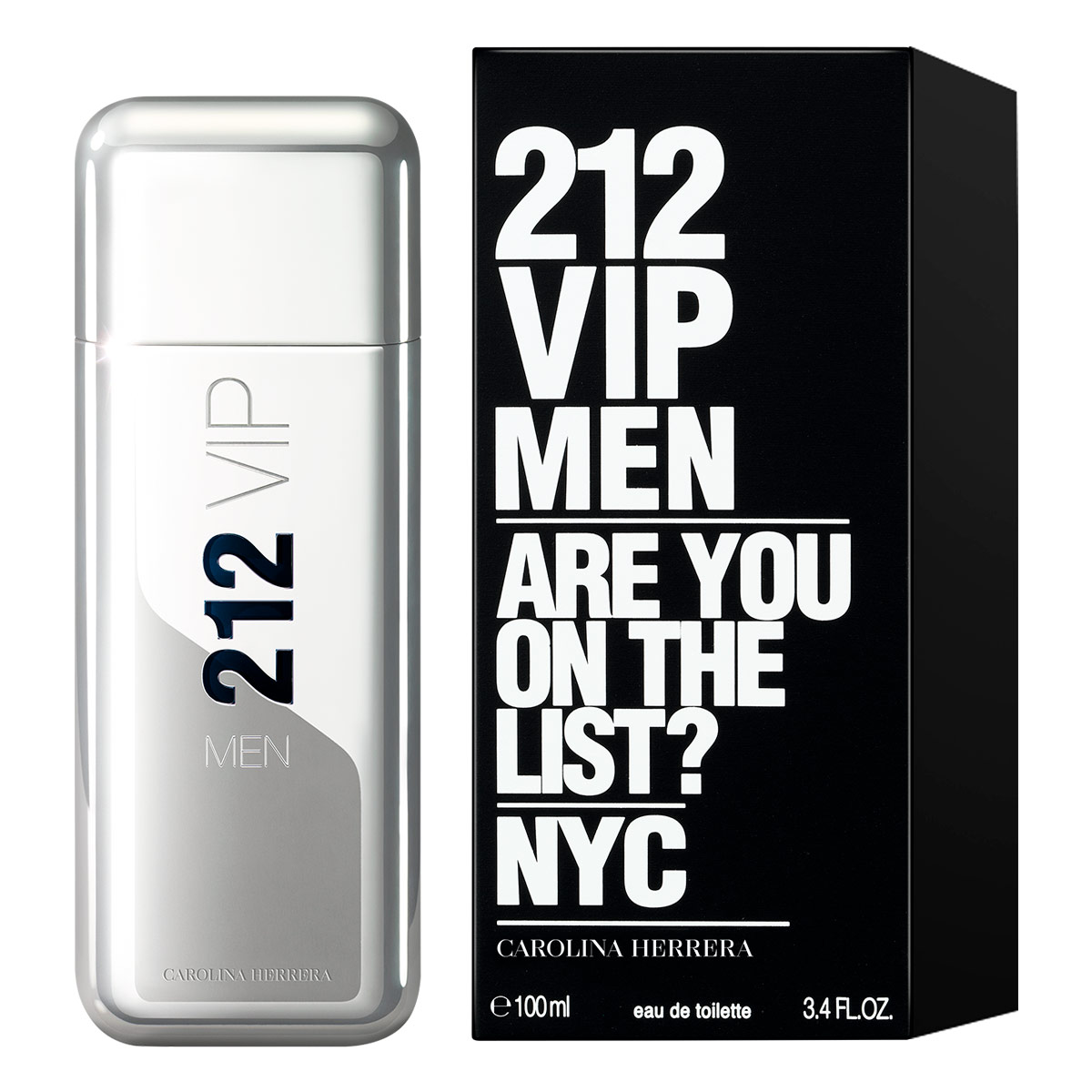 PERFUME CAROLINA HERRERA 212 VIP HOMBRE EDT 100 ML - 2