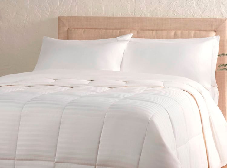 PLUMÓN LINETT BEDDING WINTER 1.5 PLAZAS ALGODÓN BLANCO LISO - 1