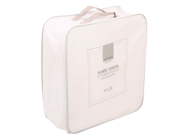 PLUMÓN LINETT BEDDING WINTER 1.5 PLAZAS ALGODÓN BLANCO LISO - 5