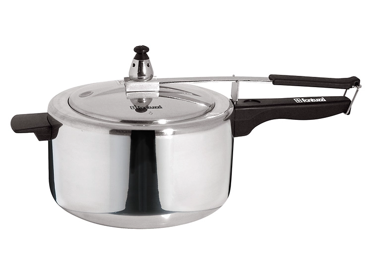 OLLA A PRESIÓN FANTUZZI SPLENDIDA PLATA 5 L - 1