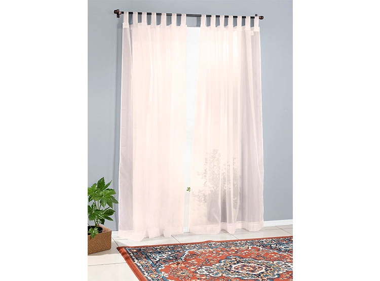 SET VELO DORAL LISO PRESILLA BLANCO - 1