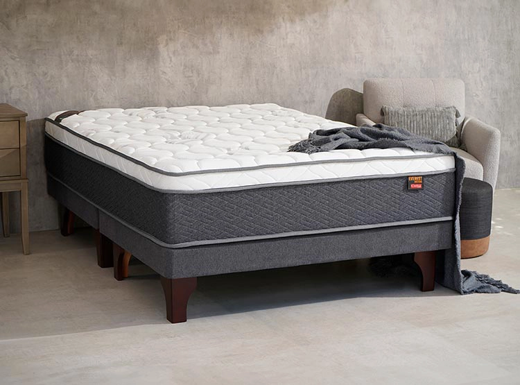 CAMA EUROPEA CELTA EVEREST DB 2 PLAZAS COBRE - 5