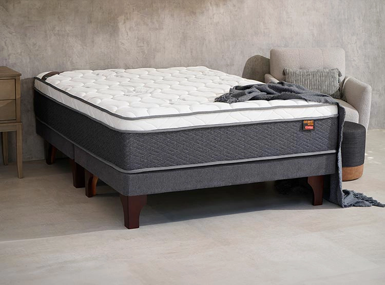 JUEGO DE DORMITORIO CELTA CAMA EUROPEA EVEREST BD KING + TEXTIL - 5