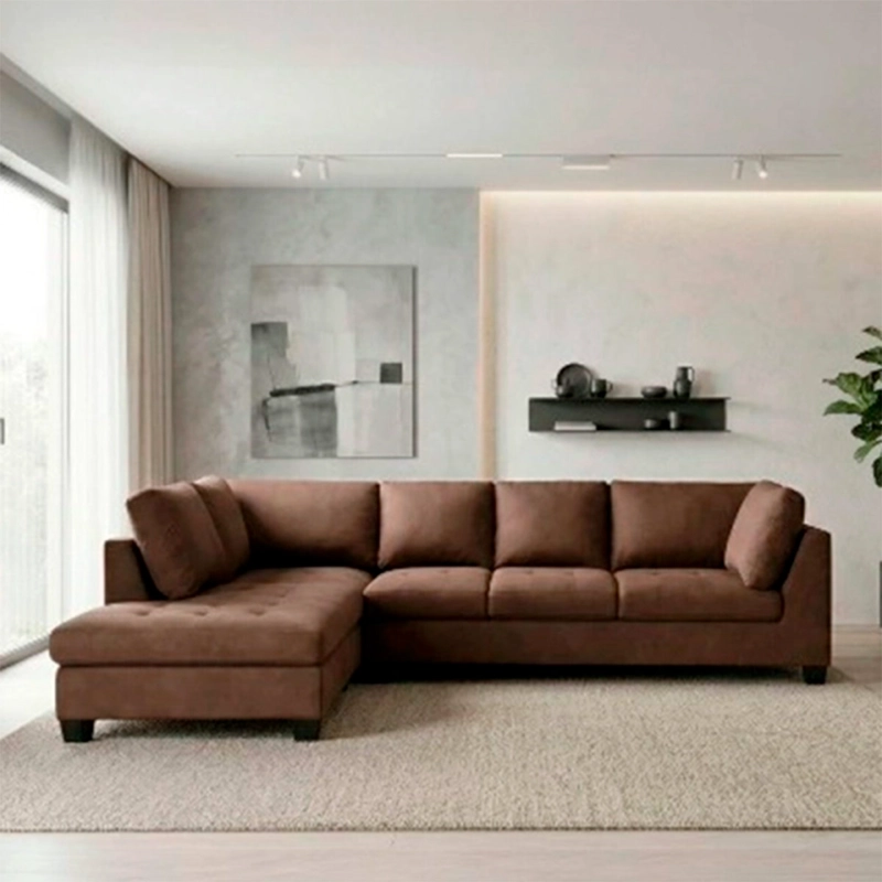 SOFA SECCIONAL IZQUIERDO RIPLEY HOME PIRLO CAFE 5C - 1