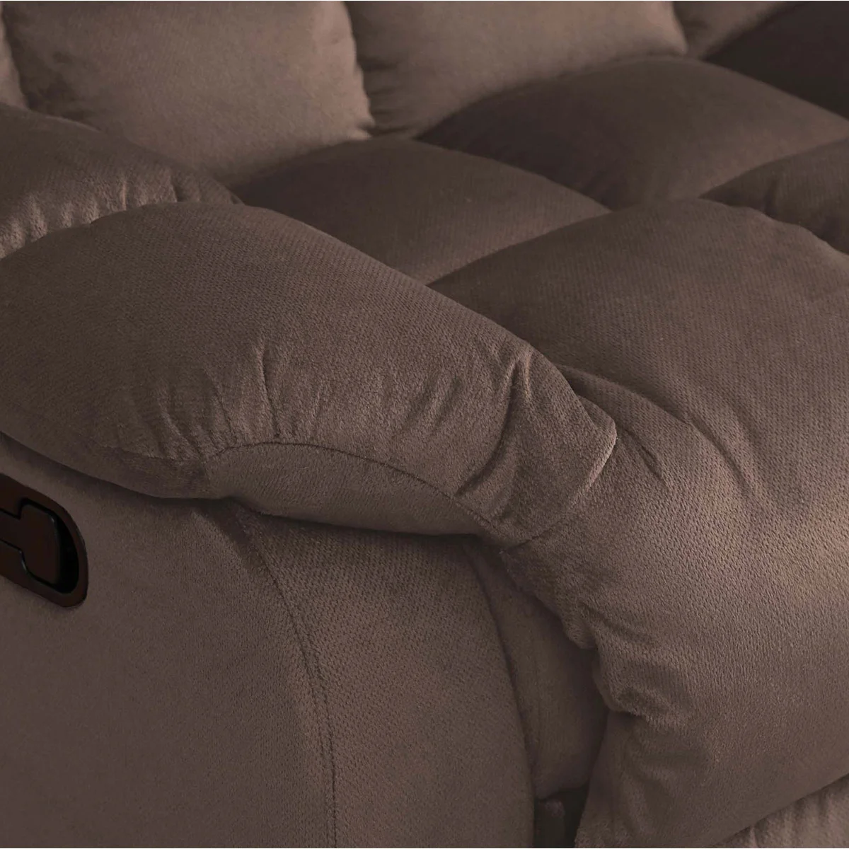 SOFÁ RIPLEY HOME RECLINABLE NEW YOZ 3 CUERPOS CAFÉ CHOCOLATE - 6