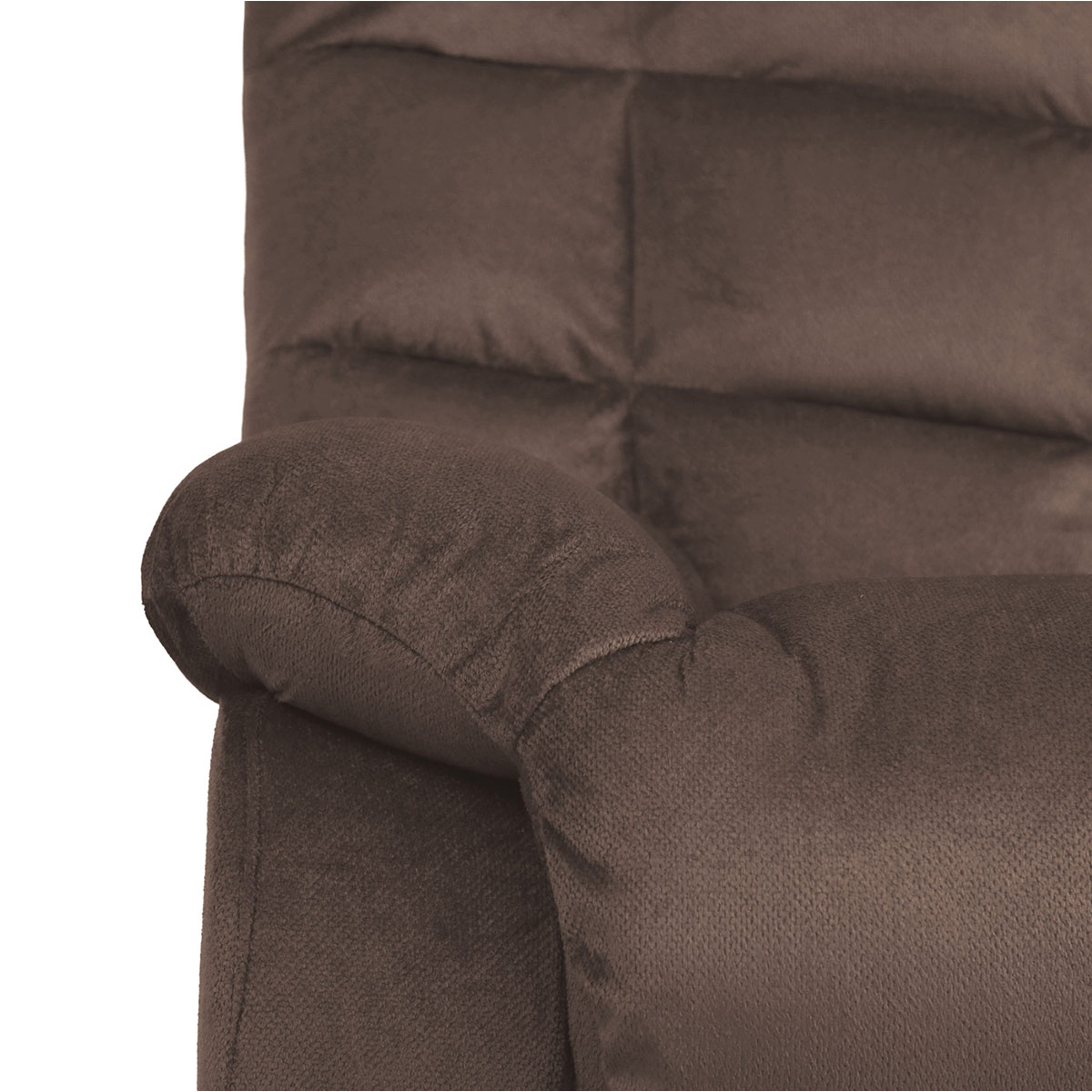SOFÁ RIPLEY HOME RECLINABLE NEW YOZ 2 CUERPOS CAFÉ CHOCOLATE - 4