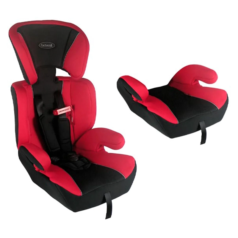 SILLA DE AUTO BUTACA COMBINADA INFANTIL SUZUKA ROJO BEBESIT - 4