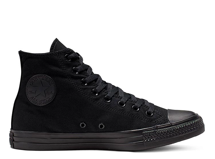 CONVERSE ZAPATILLAS UNISEX CONVERSE URBANAS NEGRO CHUCK TAYLOR ALL STAR HI MONOCHROME