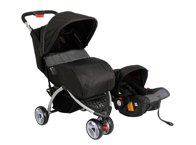 COCHE TRAVEL SYSTEM BEBEGLO RS1320 NEGRO - 2