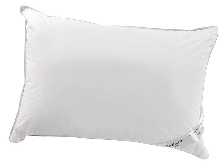 ALMOHADA CANNON GOOSE DOWN 70 X 50 CM ALGODÓN BLANCO - 1