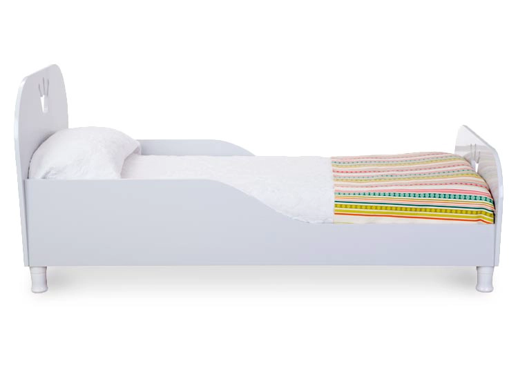 CAMA TRANSICION KIDSCOOL INFANTIL MADERA BLANCO - 2