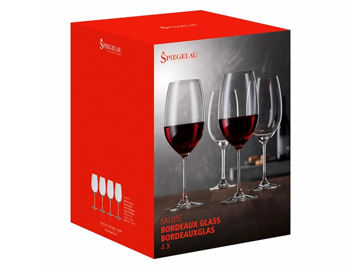 SET 4 COPAS SPIEGELAU SALUTE BOR AU 710 ML - 6
