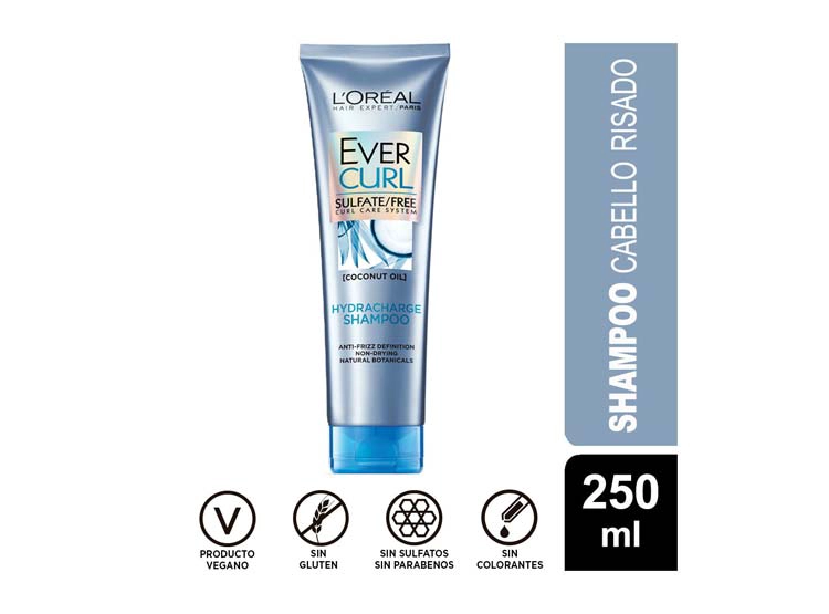 SHAMPOO EVER EVERCURL HYDRACHARGE 250 ML - 1
