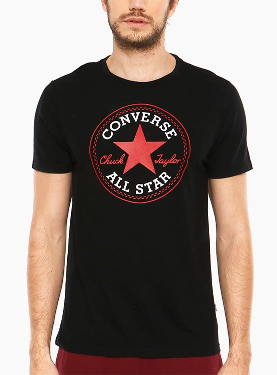 POLERA ALGODÓN HOMBRE CONVERSE NOVA CHUCK PATCH - 4