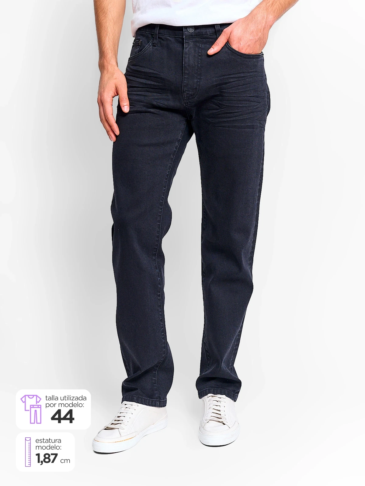JEANS HOMBRE REGULAR ROBERT LEWIS - 1
