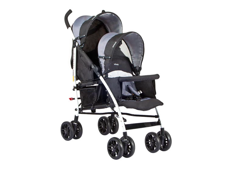 COCHES DUO INFANTI FRATELLO NEGRO - 2