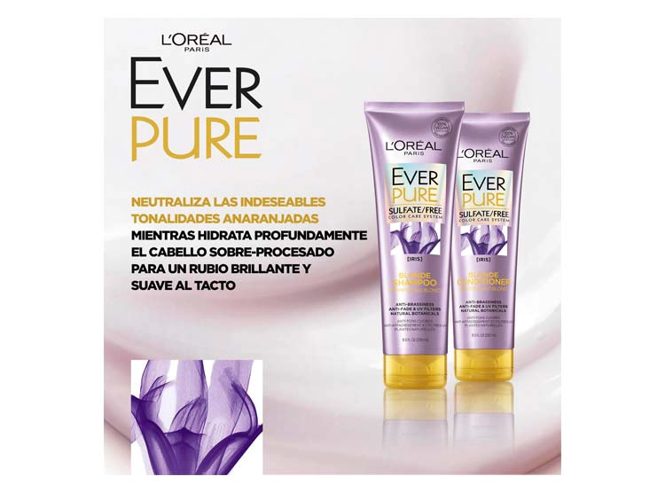 ACONDICIONADOR EVER HAIR EXPERTISE EVERPURE BLONDE - 2
