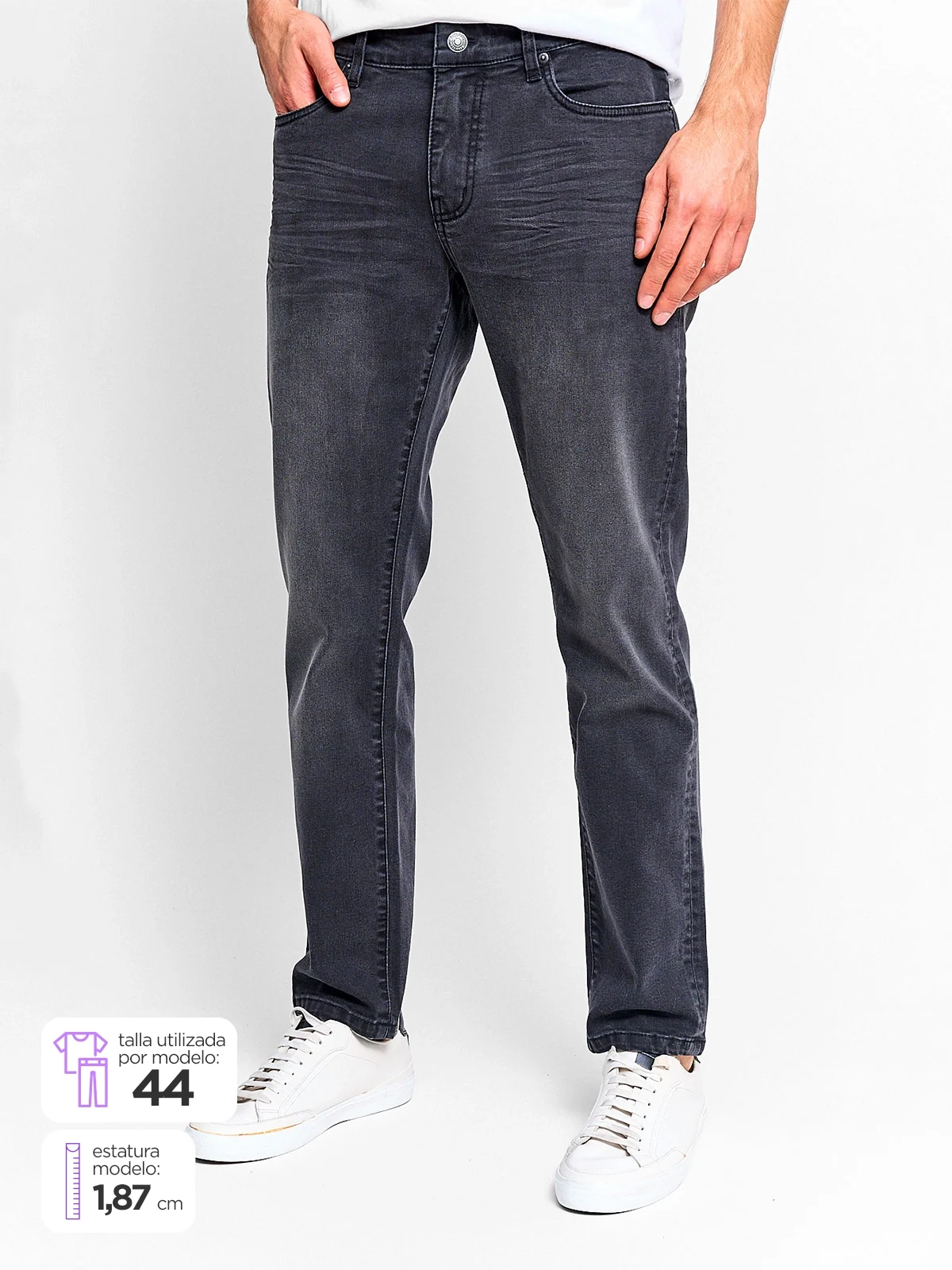 JEANS HOMBRE ROBERT LEWIS SLIM - 1