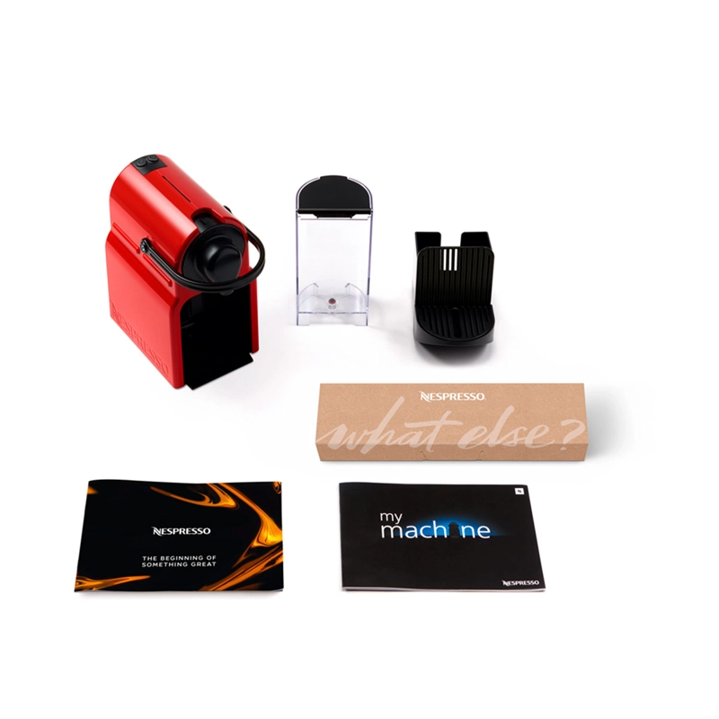 CAFETERA NESPRESSO CÁPSULA INISSIA C40 ROJO - 11