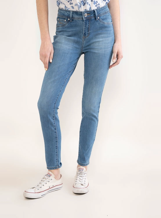 JEANS MUJER PEPE JEANS SKINNY TIRO MEDIO - 2
