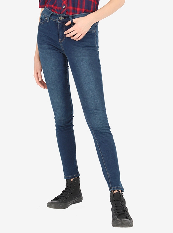 JEANS MUJER PEPE JEANS SKINNY TIRO MEDIO - 3