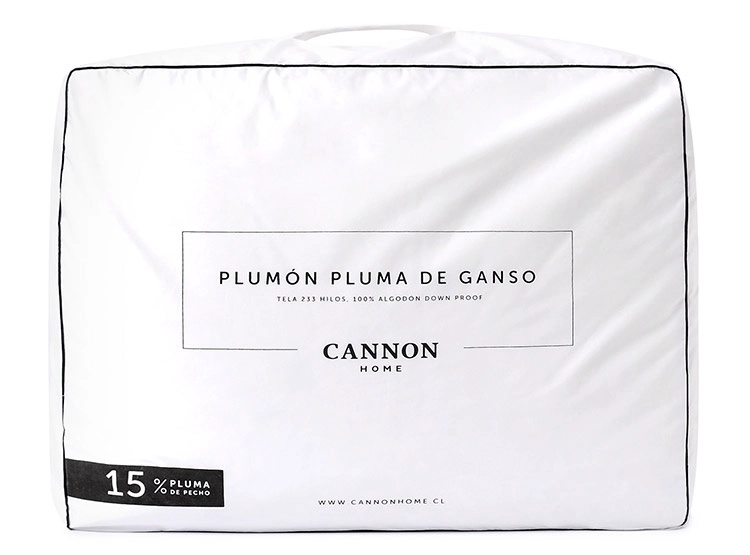 PLUMÓN CANNON 15% PLUMA PECHO GANSO 1.5 PLAZAS - 5