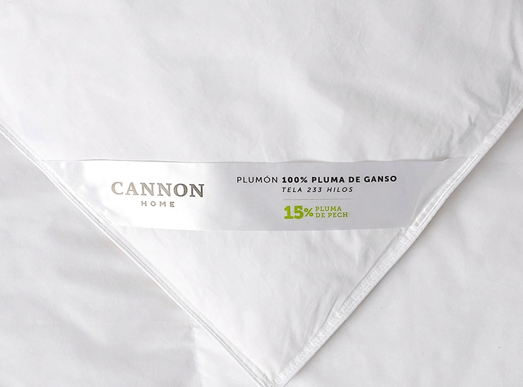 PLUMÓN CANNON 15% PLUMA PECHO GANSO 2 PLAZAS - 4