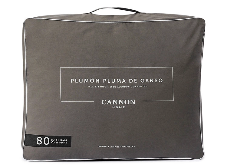 PLUMÓN CANNON 80% PLUMA PECHO GANSO 1.5 PLAZAS - 5
