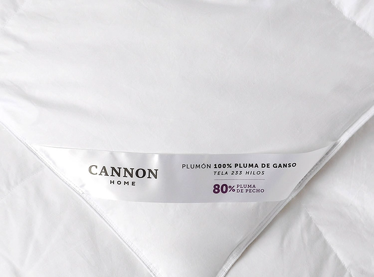 PLUMÓN CANNON 80% PLUMA PECHO GANSO 2 PLAZAS - 4